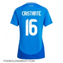 Italien Bryan Cristante #16 Hjemmebanetrøje Dame EM 2024 Kortærmet