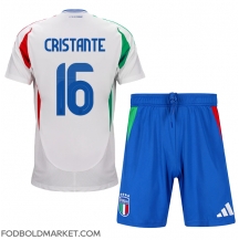 Italien Bryan Cristante #16 Udebanetrøje Børn EM 2024 Kortærmet (+ Korte bukser)