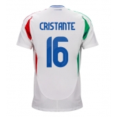 Italien Bryan Cristante #16 Udebanetrøje EM 2024 Kortærmet