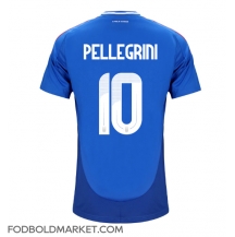 Italien Lorenzo Pellegrini #10 Hjemmebanetrøje EM 2024 Kortærmet