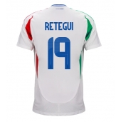 Italien Mateo Retegui #19 Udebanetrøje EM 2024 Kortærmet