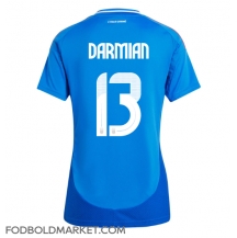 Italien Matteo Darmian #13 Hjemmebanetrøje Dame EM 2024 Kortærmet