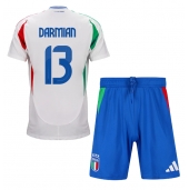 Italien Matteo Darmian #13 Udebanetrøje Børn EM 2024 Kortærmet (+ Korte bukser)