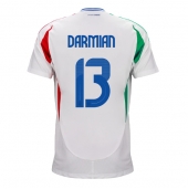 Italien Matteo Darmian #13 Udebanetrøje EM 2024 Kortærmet