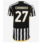 Juventus Andrea Cambiaso #27 Hjemmebanetrøje Dame 2023-24 Kortærmet