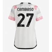 Juventus Andrea Cambiaso #27 Udebanetrøje Dame 2023-24 Kortærmet