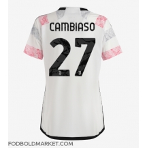 Juventus Andrea Cambiaso #27 Udebanetrøje Dame 2023-24 Kortærmet