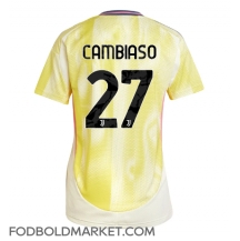 Juventus Andrea Cambiaso #27 Udebanetrøje Dame 2024-25 Kortærmet