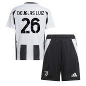 Juventus Douglas Luiz #26 Hjemmebanetrøje Børn 2024-25 Kortærmet (+ Korte bukser)