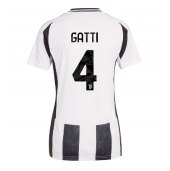 Juventus Federico Gatti #4 Hjemmebanetrøje Dame 2024-25 Kortærmet