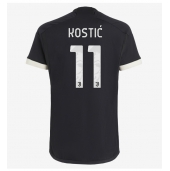 Juventus Filip Kostic #11 Tredjetrøje 2023-24 Kortærmet