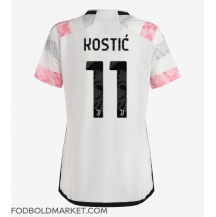 Juventus Filip Kostic #11 Udebanetrøje Dame 2023-24 Kortærmet