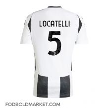 Juventus Manuel Locatelli #5 Hjemmebanetrøje 2024-25 Kortærmet