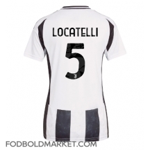 Juventus Manuel Locatelli #5 Hjemmebanetrøje Dame 2024-25 Kortærmet