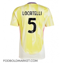 Juventus Manuel Locatelli #5 Udebanetrøje 2024-25 Kortærmet