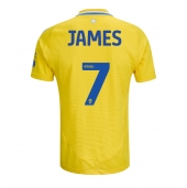 Leeds United Daniel James #7 Udebanetrøje 2024-25 Kortærmet