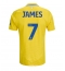 Leeds United Daniel James #7 Udebanetrøje 2024-25 Kortærmet