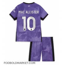 Liverpool Alexis Mac Allister #10 Tredjetrøje Børn 2023-24 Kortærmet (+ Korte bukser)