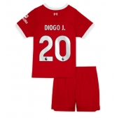 Liverpool Diogo Jota #20 Hjemmebanetrøje Børn 2023-24 Kortærmet (+ Korte bukser)