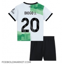 Liverpool Diogo Jota #20 Udebanetrøje Børn 2023-24 Kortærmet (+ Korte bukser)