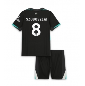 Liverpool Dominik Szoboszlai #8 Udebanetrøje Børn 2024-25 Kortærmet (+ Korte bukser)