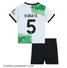 Liverpool Ibrahima Konate #5 Udebanetrøje Børn 2023-24 Kortærmet (+ Korte bukser)