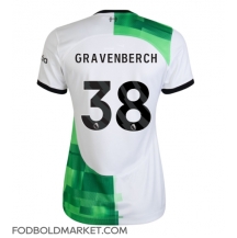 Liverpool Ryan Gravenberch #38 Udebanetrøje Dame 2023-24 Kortærmet