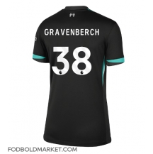 Liverpool Ryan Gravenberch #38 Udebanetrøje Dame 2024-25 Kortærmet