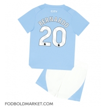 Manchester City Bernardo Silva #20 Hjemmebanetrøje Børn 2023-24 Kortærmet (+ Korte bukser)