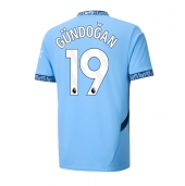 Manchester City Ilkay Gundogan #19 Hjemmebanetrøje 2024-25 Kortærmet