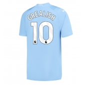 Manchester City Jack Grealish #10 Hjemmebanetrøje 2023-24 Kortærmet