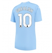 Manchester City Jack Grealish #10 Hjemmebanetrøje Dame 2023-24 Kortærmet