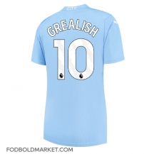 Manchester City Jack Grealish #10 Hjemmebanetrøje Dame 2023-24 Kortærmet