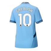 Manchester City Jack Grealish #10 Hjemmebanetrøje Dame 2024-25 Kortærmet