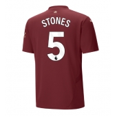 Manchester City John Stones #5 Tredjetrøje 2024-25 Kortærmet