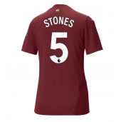 Manchester City John Stones #5 Tredjetrøje Dame 2024-25 Kortærmet