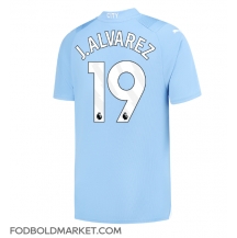 Manchester City Julian Alvarez #19 Hjemmebanetrøje 2023-24 Kortærmet