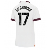 Manchester City Kevin De Bruyne #17 Udebanetrøje Dame 2023-24 Kortærmet