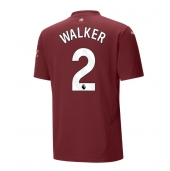 Manchester City Kyle Walker #2 Tredjetrøje 2024-25 Kortærmet