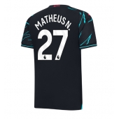 Manchester City Matheus Nunes #27 Tredjetrøje 2023-24 Kortærmet