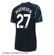 Manchester City Matheus Nunes #27 Tredjetrøje Dame 2023-24 Kortærmet