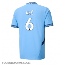 Manchester City Nathan Ake #6 Hjemmebanetrøje 2024-25 Kortærmet