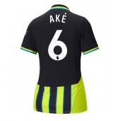 Manchester City Nathan Ake #6 Udebanetrøje Dame 2024-25 Kortærmet