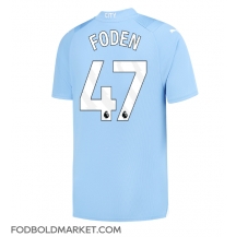 Manchester City Phil Foden #47 Hjemmebanetrøje 2023-24 Kortærmet