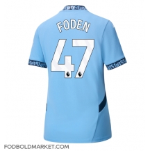 Manchester City Phil Foden #47 Hjemmebanetrøje Dame 2024-25 Kortærmet