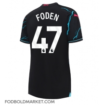 Manchester City Phil Foden #47 Tredjetrøje Dame 2023-24 Kortærmet