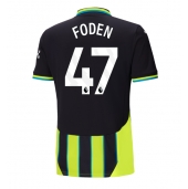 Manchester City Phil Foden #47 Udebanetrøje 2024-25 Kortærmet