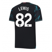 Manchester City Rico Lewis #82 Tredjetrøje 2023-24 Kortærmet