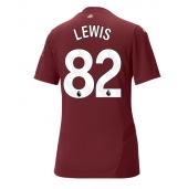 Manchester City Rico Lewis #82 Tredjetrøje Dame 2024-25 Kortærmet