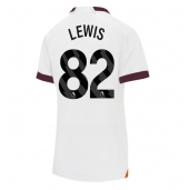 Manchester City Rico Lewis #82 Udebanetrøje Dame 2023-24 Kortærmet